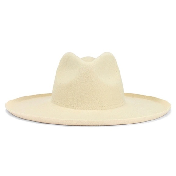 Lack of Color Melodic Fedora in Ivory 100% Australian wool festival cowgirl main image 11